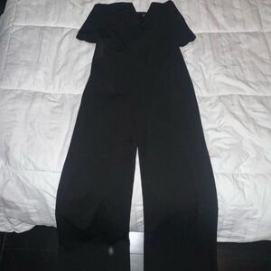 Lulu's Classic Black Jumpsuit